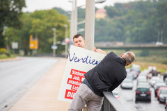 Plakatierung im Bundestagswahlkampf 2017